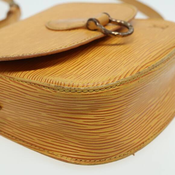 LOUIS VUITTON Epi Saint Cloud PM Shoulder Bag Yellow M52219 - Picture 15 of 16